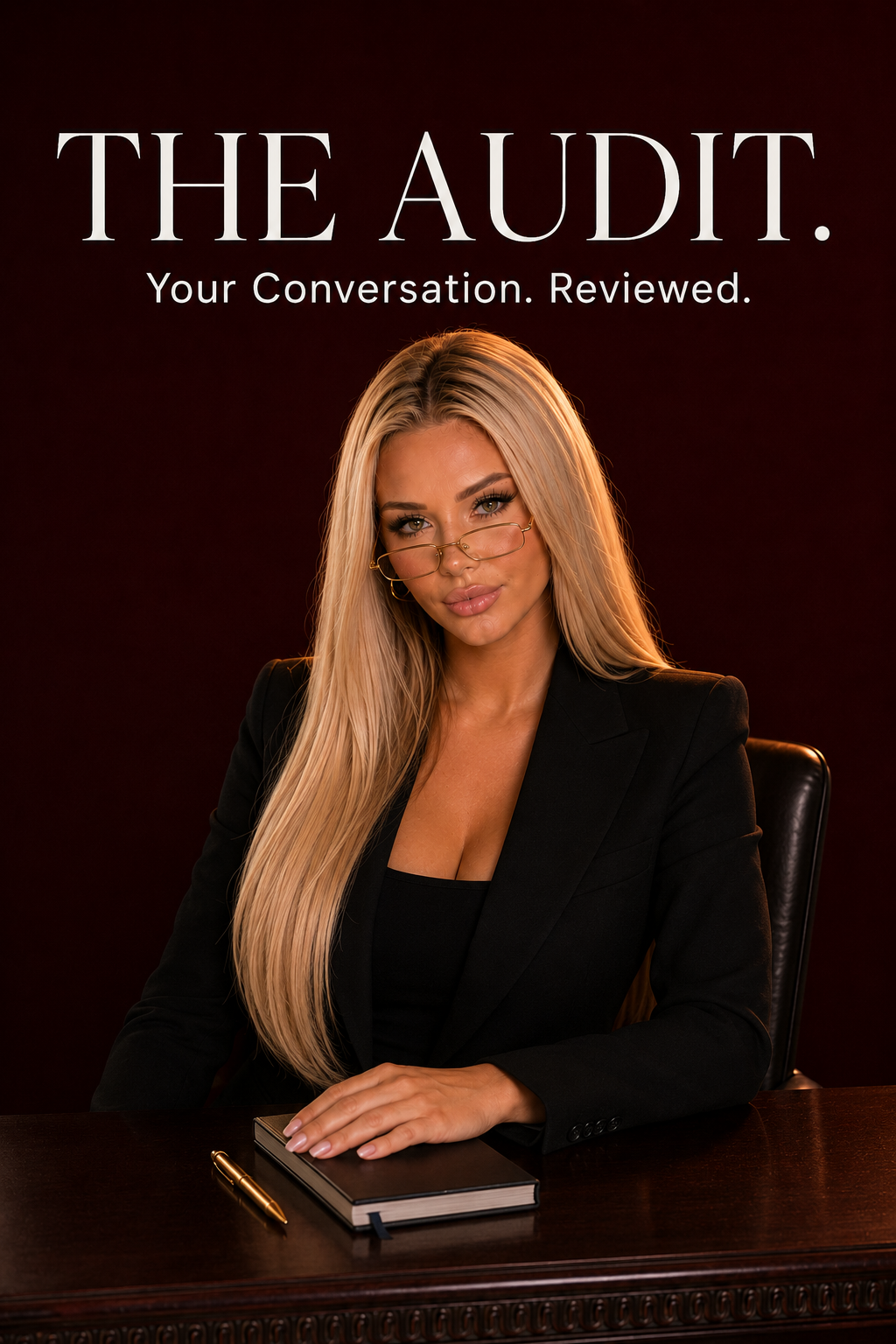 THE AUDIT — your conversation, personally reviewed, by the team behind TEXT HER RIGHT